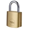 Ổ khóa Yale Y110B/20/111/2 bằng đồng thau 20mm kèm 3 chìa khóa (chìa khóa thông dụng) dùng cho du lịch, hành lý hoặc tủ khóa
