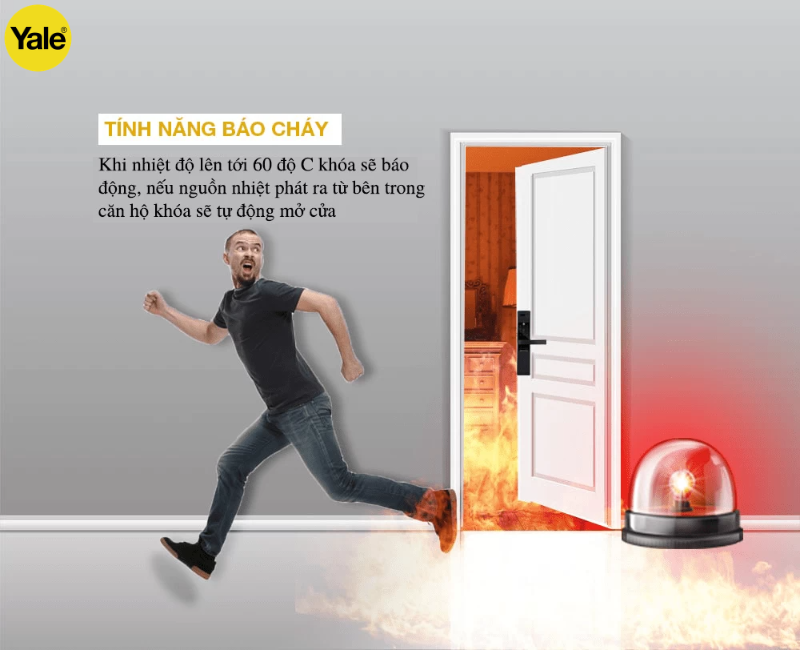 lỗi khoá vân tay yale