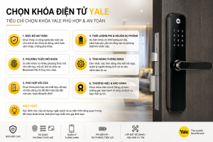 chọn khoá điện tử yale