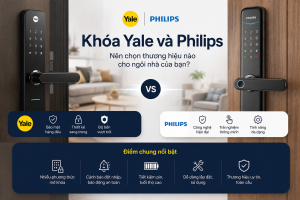 khóa yale và philips