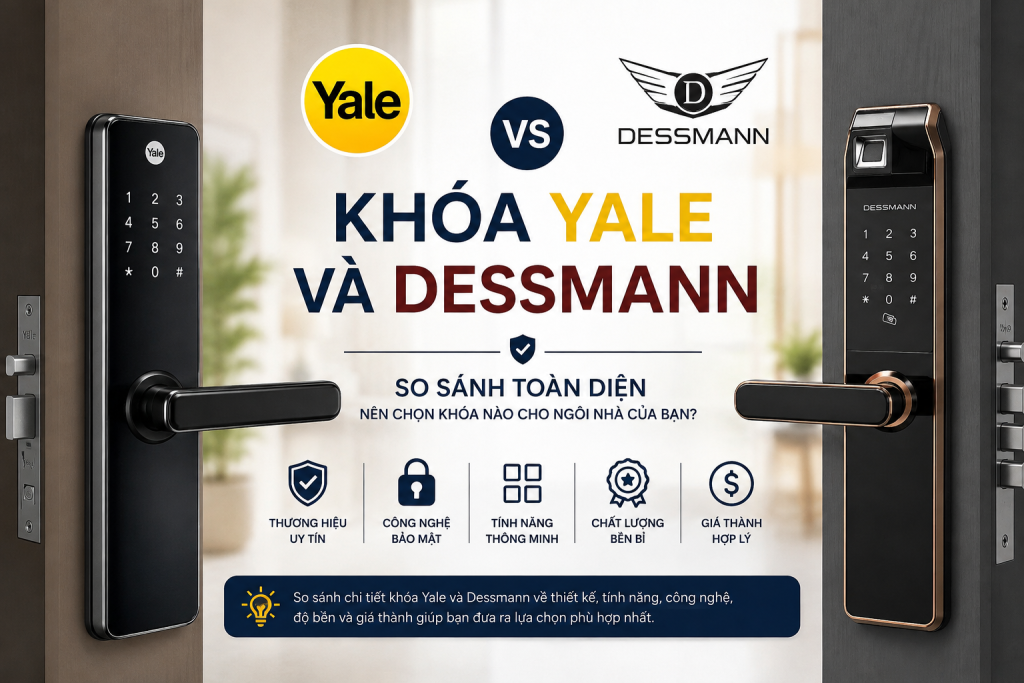 khóa yale và dessmann
