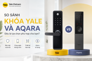 khóa yale và aqara