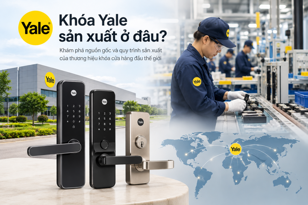 khoá yale sản xuất ở đâu