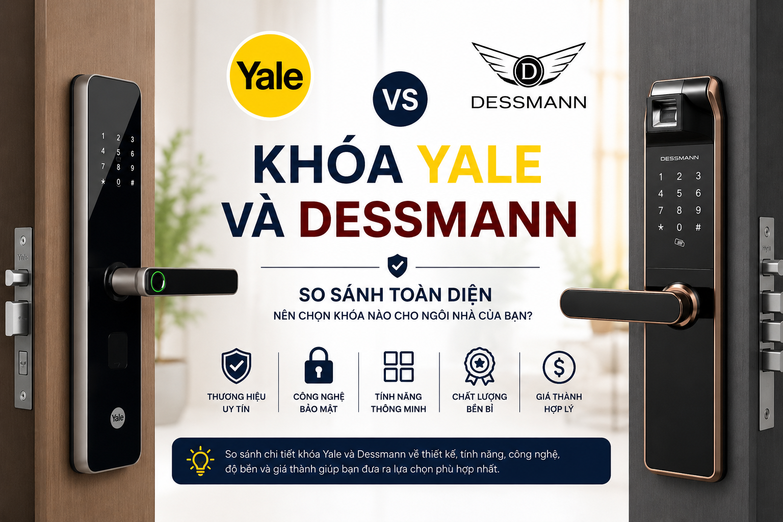khóa yale và dessmann