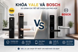khóa yale và bosch