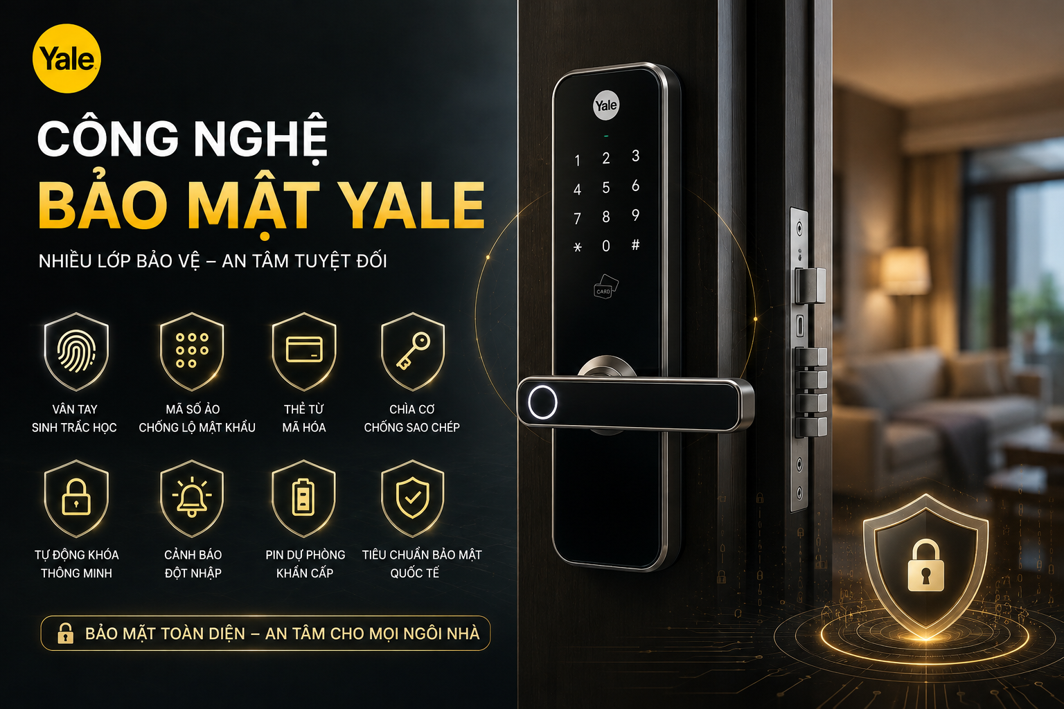 công nghệ bảo mật yale