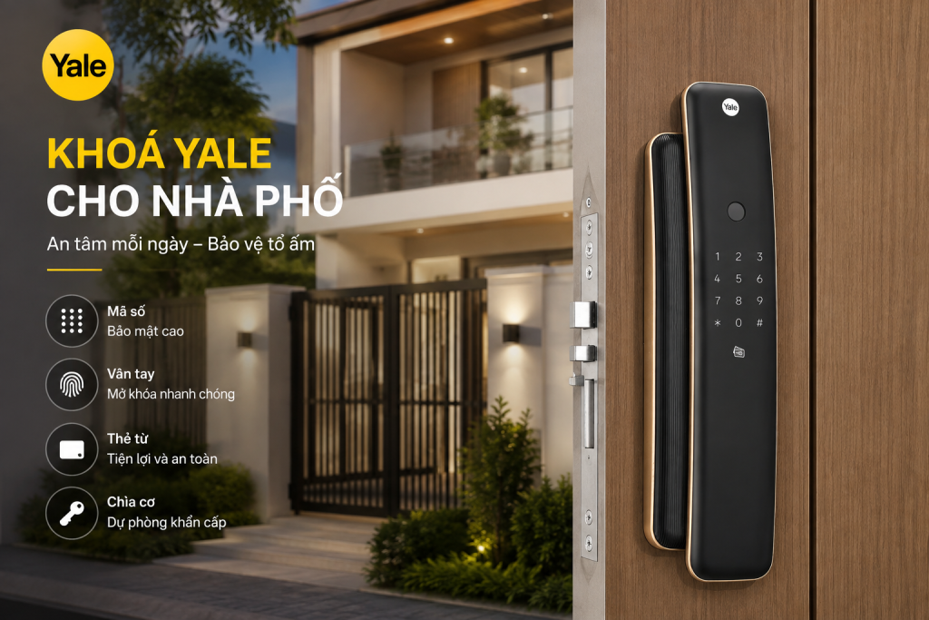 khoá yale cho nhà phố