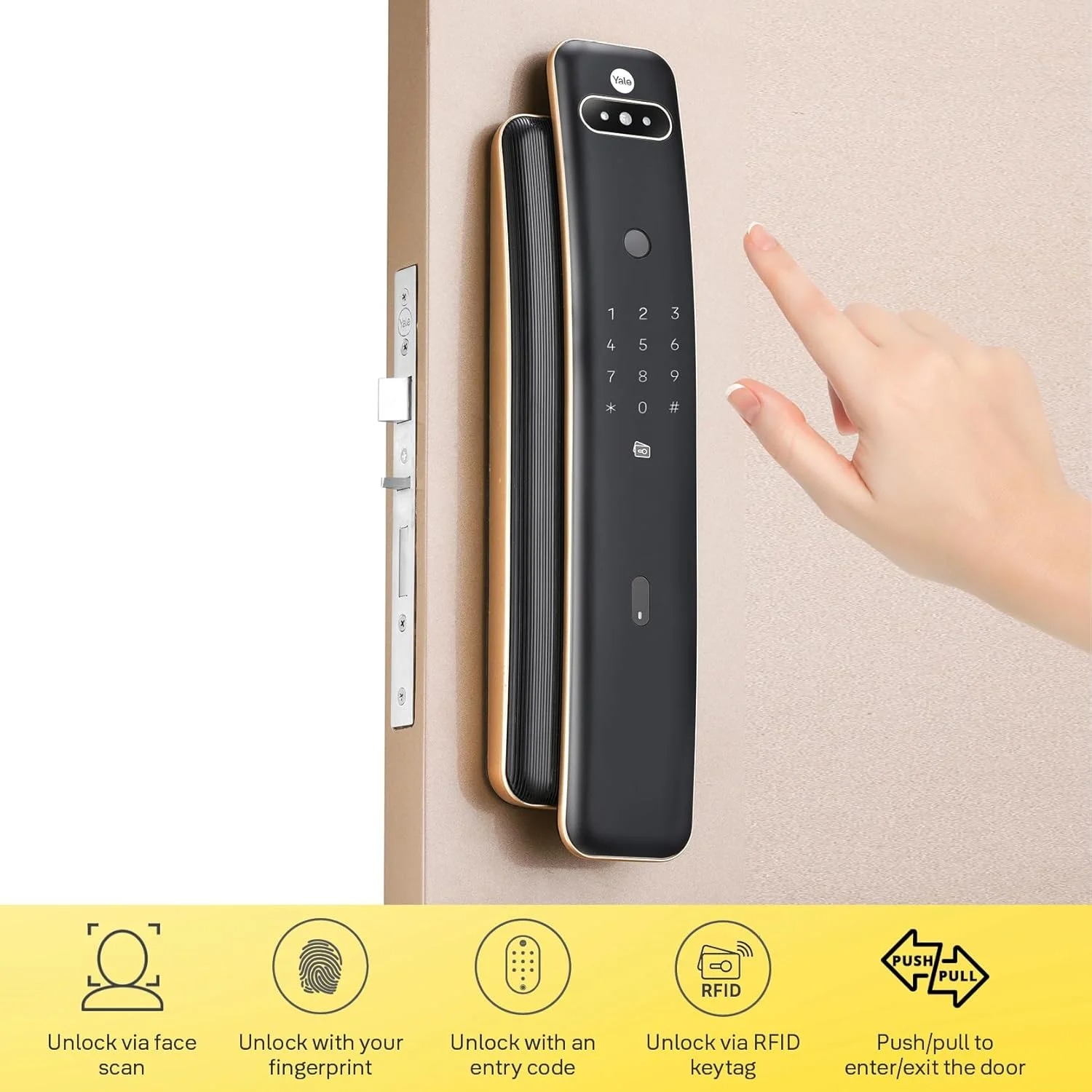 lỗi khoá vân tay yale