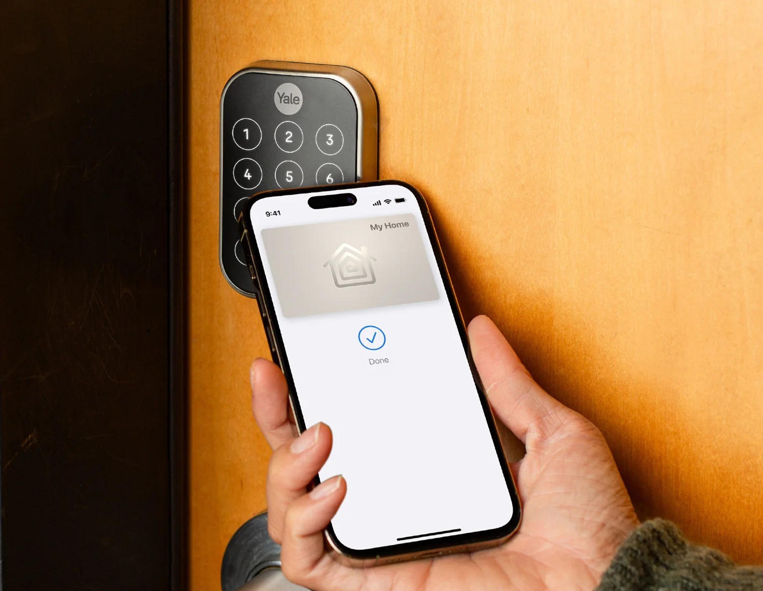 khóa yale apple home