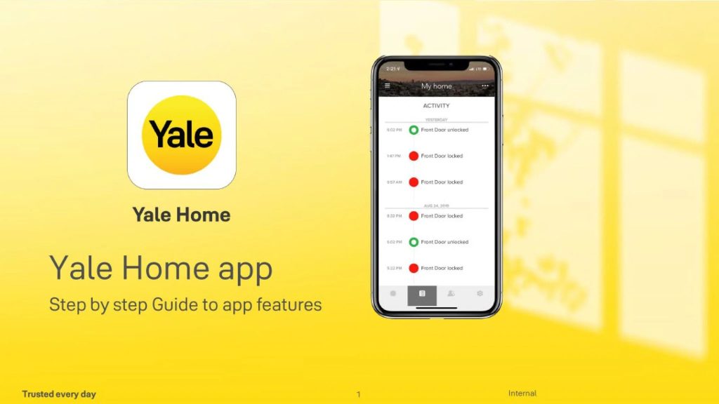 yale home app
