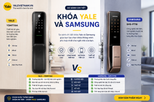 khoá yale và samsung