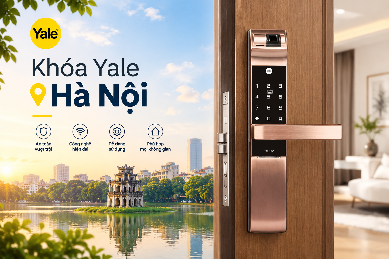 khóa yale hà nội