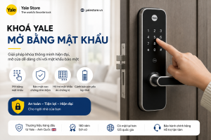 khoá yale mở bằng mật khẩu