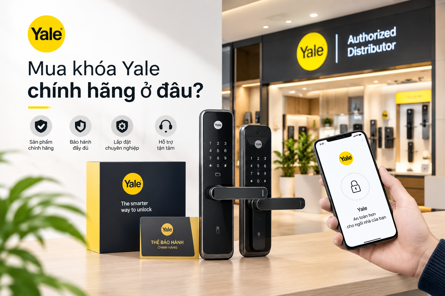 mua khóa yale ở đâu