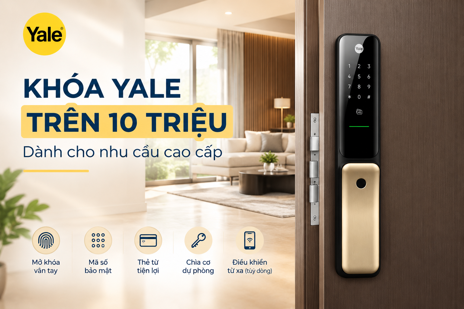 khóa yale theo ngân sách