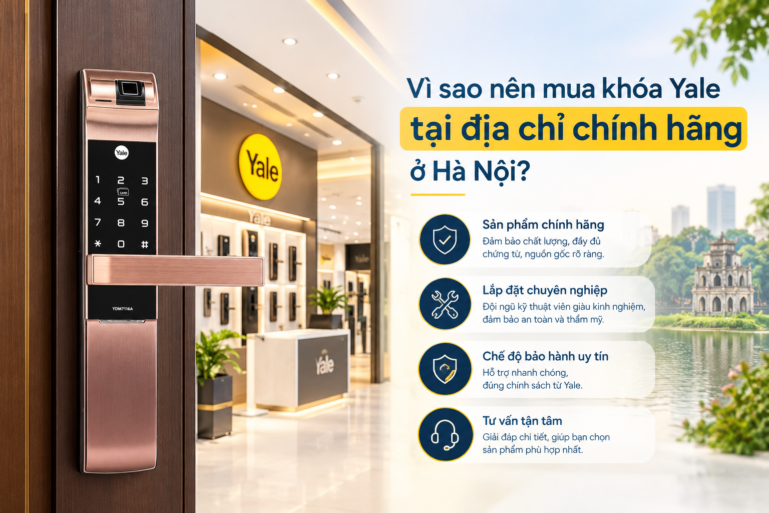 khóa yale hà nội