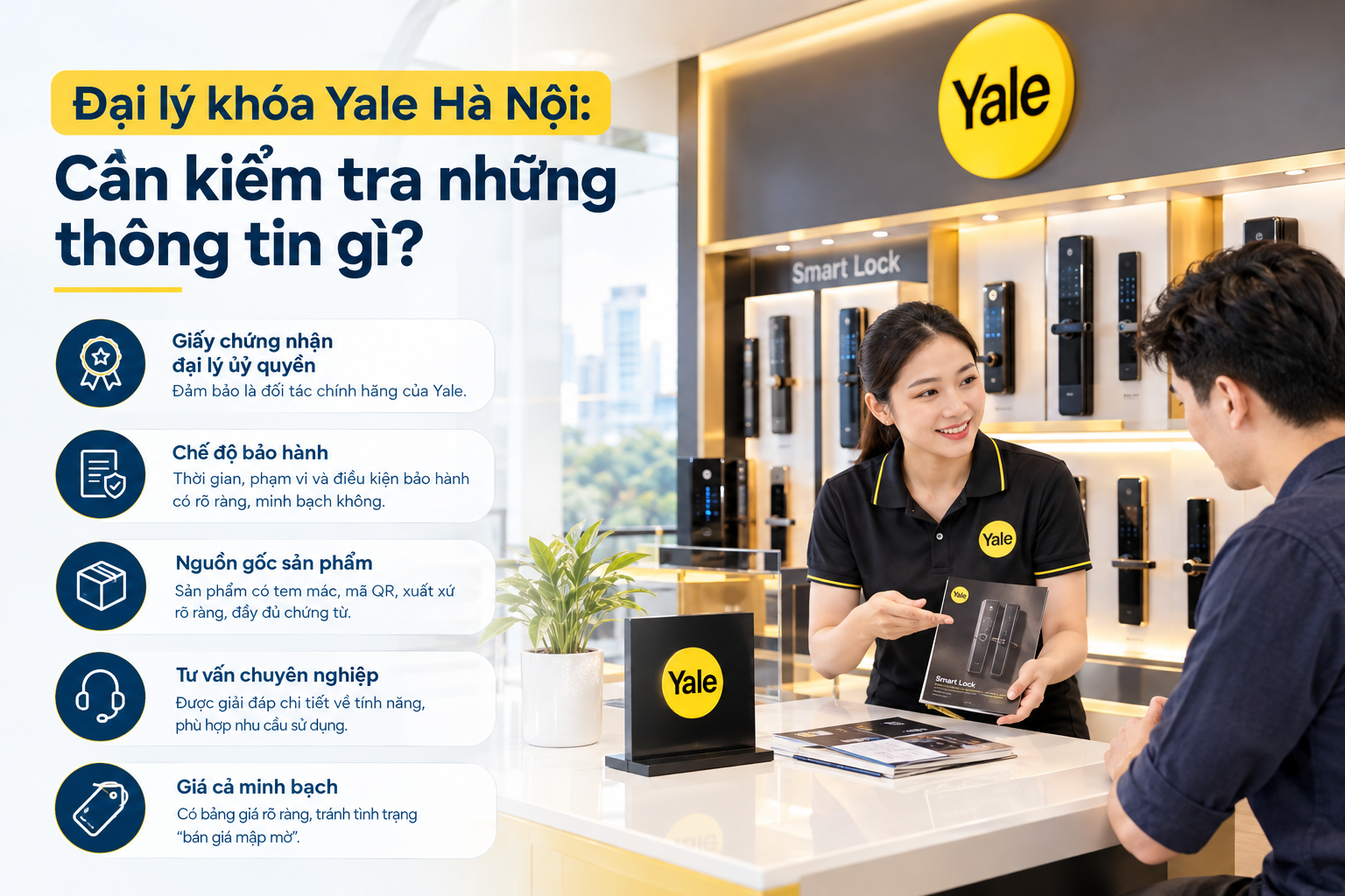 khóa yale hà nội