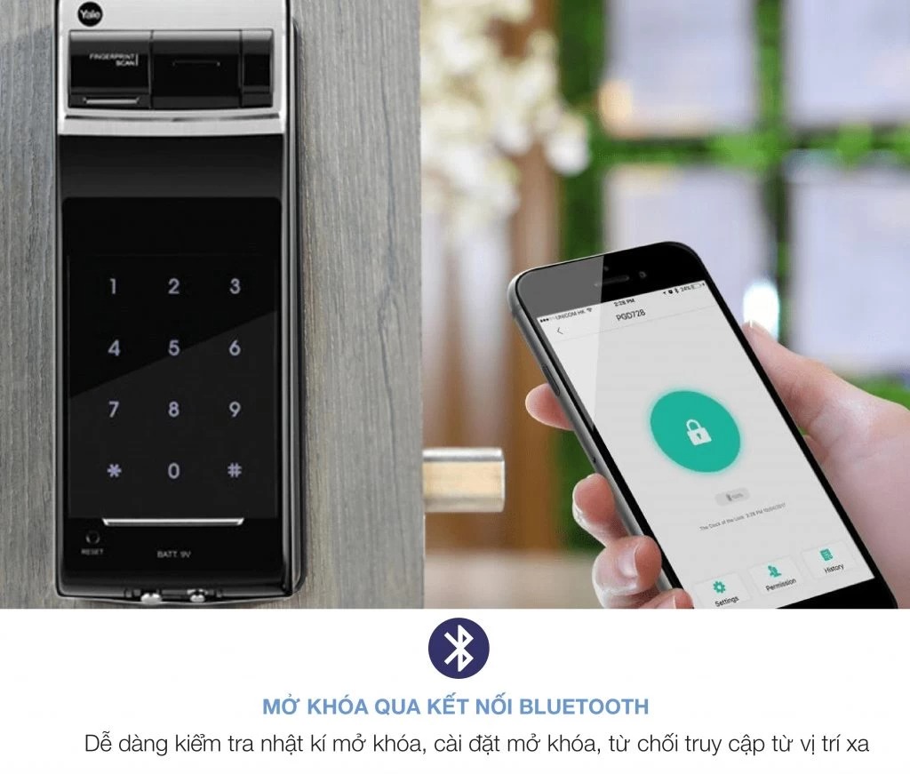 KHÓA VÂN TAY YALE YDR 4110+