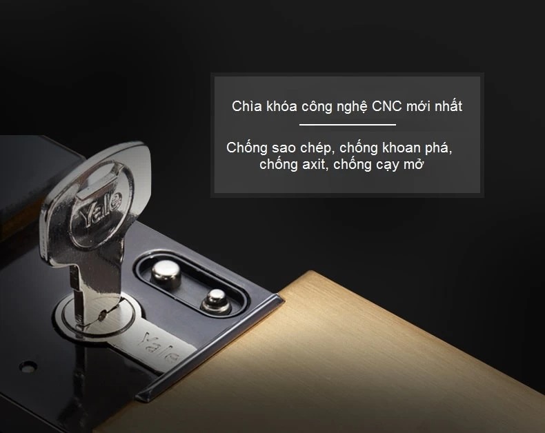 KHÓA THẺ TỪ YALE YDM 3109A SILVER